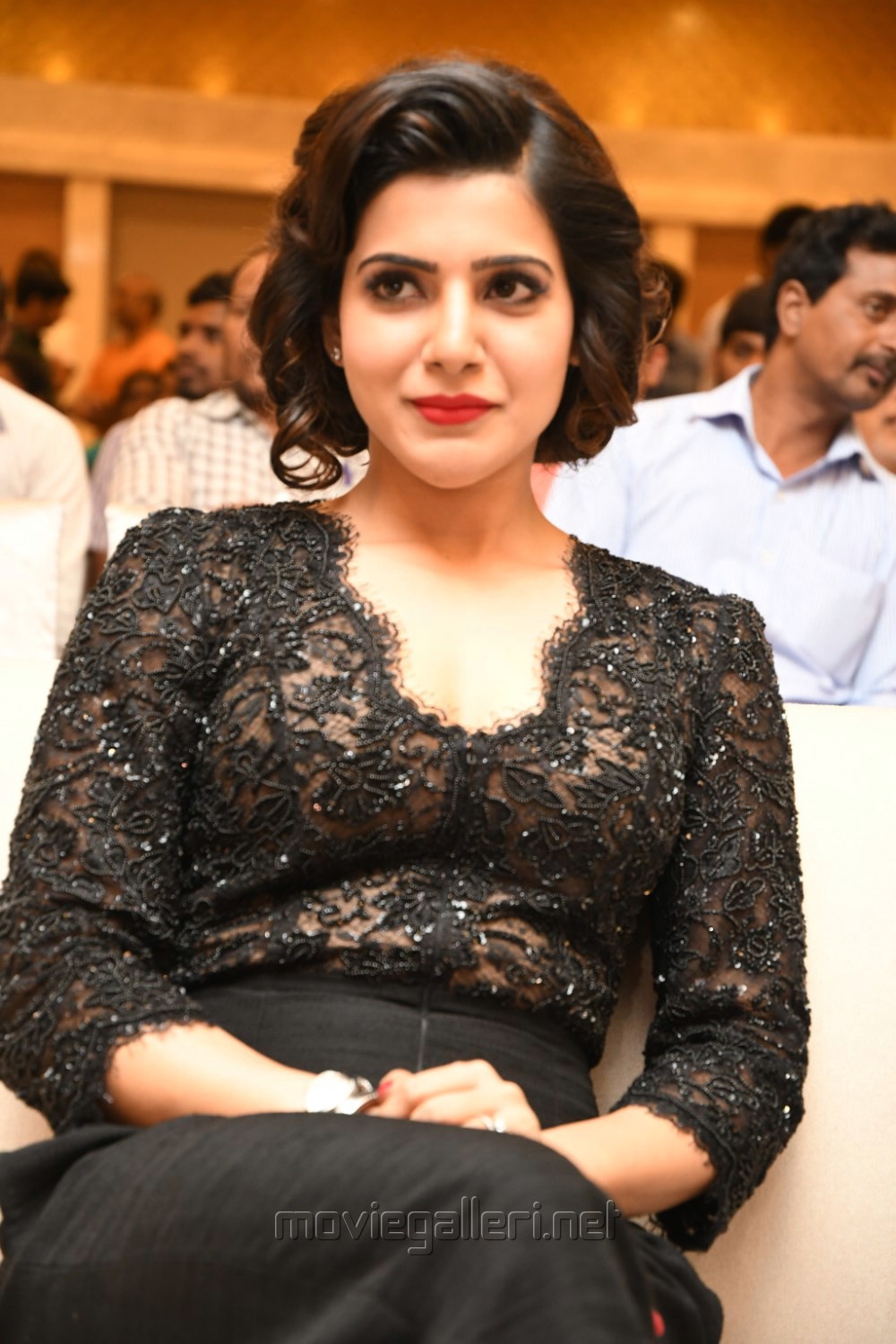 Actress Samantha Latest Pics in Black Dress | New Movie Posters