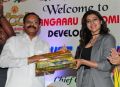 Actress Samantha launches Bangaru Bhoomi Developers Brochure Stills