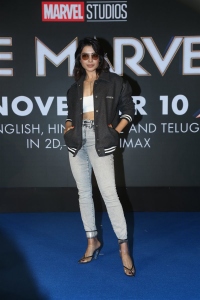 Actress Samantha launches Caption Marvell Trailer Photos