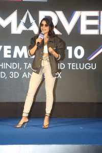 Actress Samantha launches Caption Marvell Trailer Photos