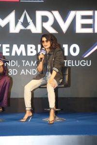 Actress Samantha launches Caption Marvell Trailer Photos