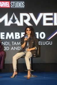 Samantha Ruth Prabhu New Stills @ The Marvels Trailer Launch