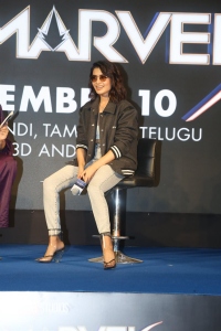 Samantha Ruth Prabhu New Stills @ The Marvels Trailer Launch