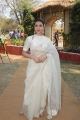 Shakuntalam Movie Actress Samantha Akkineni White Saree Photos