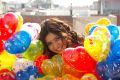 Actress Samantha with Colorful Balloons Cute Images