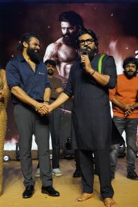 Sai Dharam Tej, Ram Charan @ Sambarala Yeti Gattu Carnage Launch Event Stills