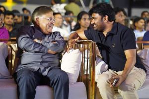 Allu Aravind, Maruthi @ Sambarala Yeti Gattu Carnage Launch Event Stills