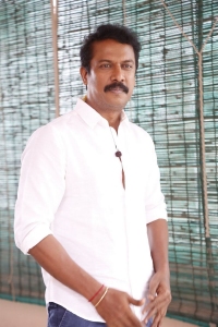 Actor Samuthirakani Photos @ Macherla Niyojakavargam Movie Interview