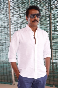 Actor Samuthirakani Photos @ Macherla Niyojakavargam Movie Interview