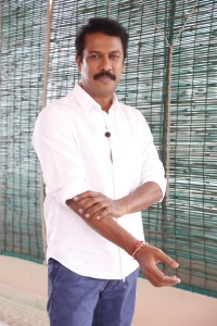 Actor Samuthirakani Photos @ Macherla Niyojakavargam Movie Interview