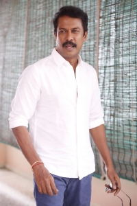 Actor Samuthirakani Photos @ Macherla Niyojakavargam Movie Interview