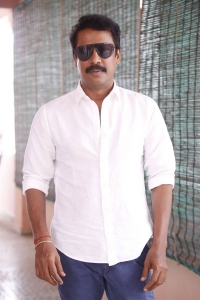 Actor Samuthirakani Photos @ Macherla Niyojakavargam Movie Interview