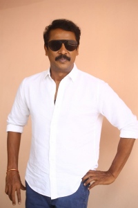 Actor Samuthirakani Photos @ Macherla Niyojakavargam Movie Interview