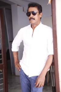 Actor Samuthirakani Photos @ Macherla Niyojakavargam Movie Interview