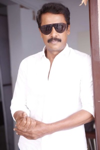 Actor Samuthirakani Photos @ Macherla Niyojakavargam Movie Interview