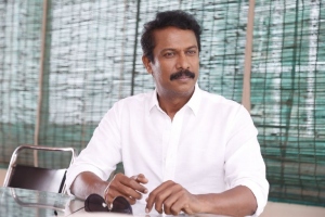 Actor Samuthirakani Photos @ Macherla Niyojakavargam Movie Interview