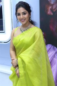 Actress Samyuktha Menon in Yellow Saree Photos