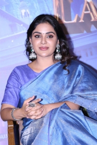 Actress Samyuktha Menon Saree Images @ Bimbisara Trailer Launch