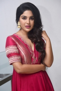 Actress Samyuktha Menon Stills @ Kaduva Movie Promotions