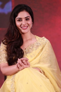 Kaduva Movie Actress Samyuktha Menon Yellow Saree Pics