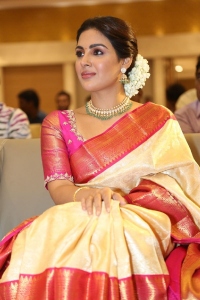 Sir Movie Actress Samyuktha Menon Silk Saree Pictures