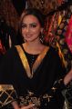 Actress Sana Khan Black Dress Photos @ Akritti Exhibition Launch