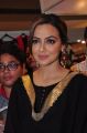 Actress Sana Khan Black Dress Photos @ Akritti Exhibition Launch