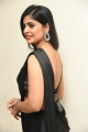 Tamil Actress Sanchita Shetty Black Saree Images