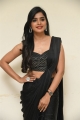 Actress Sanchita Shetty Black Saree Images @ My South Diva Calendar 2021 Launch