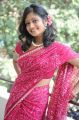 Actress Sandeepthi New Photos in Red Saree