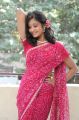Actress Sandeepthi New Photos in Red Saree