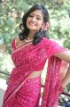 Actress Sandeepthi in Red Saree Photos