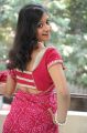 Actress Sandeepthi New Photos in Red Saree