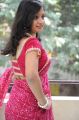 Actress Sandeepthi in Red Saree Photos