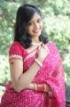 Actress Sandeepthi New Photos in Red Saree