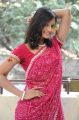 Actress Sandeepthi New Photos in Red Saree