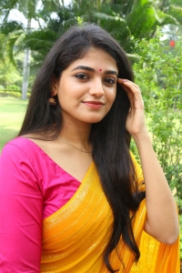 Narakasura Movie Heroine Sangeerthana Vipin Saree Pics