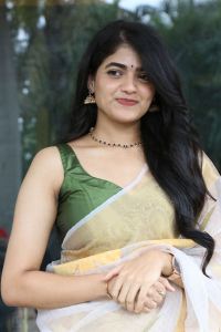 Operation Raavan Movie Heroine Sangeerthana Vipin Saree Photos