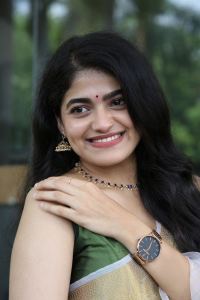 Operation Raavan Movie Heroine Sangeerthana Vipin Saree Photos