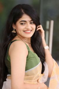 Operation Raavan Movie Heroine Sangeerthana Vipin Saree Photos