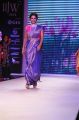Sania Mirza Photos in Blue Saree @ IIJW 2015 Fashion Show
