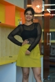 Actress Sanjana Anand Hot Photos in Black Net Top and Yellow Mini Skirt