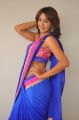 Telugu Actress Sanjana Hot Saree Stills