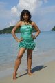 Sanjana Hot in Beach Stills