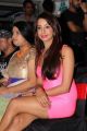 Actress Sanjana Hot Stills in Pink Mini Dress