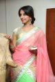 Actress Sanjana in Pink Green Half Saree Stills