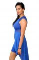 Sanjana Singh Spicy Hot Photo Shoot Pics in Blue Dress