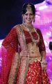 Actress Sanjana Singh walks for Makeup Mantra fashion show
