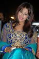 Telugu Actress Sanjjanaa Archana Photos in Colorful Blue Dress