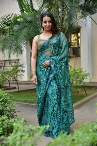 Manishankar Actress Sanjjanaa Galrani Saree Stills